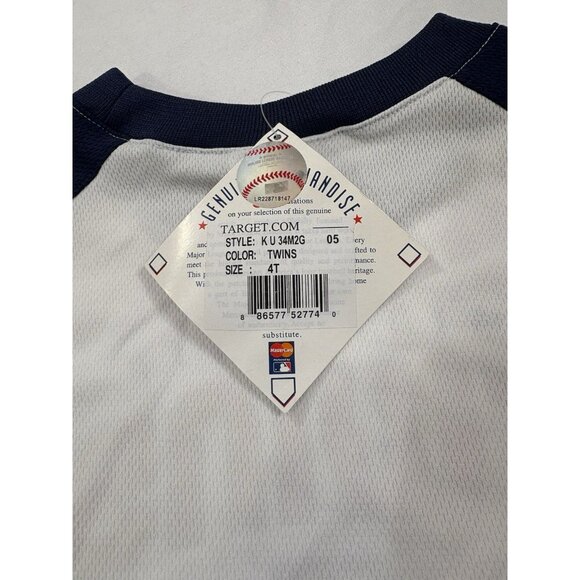 MLB Toddler Minnesota Twins Baseball Toddler Size 4T Shirt - Picture 5 of 6